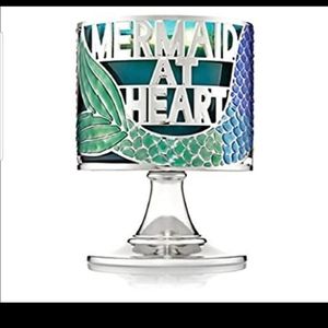 Bath & Body works mermaid candle holder BBW